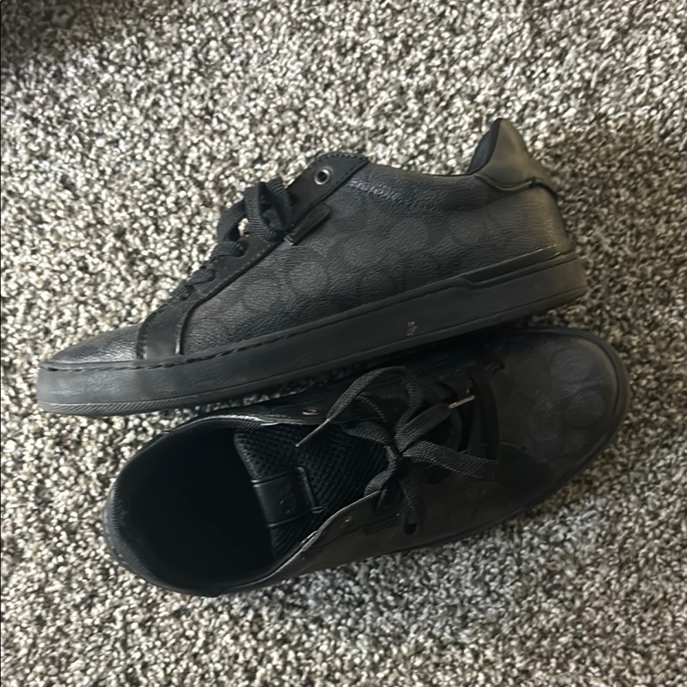 Coach black on black great condition